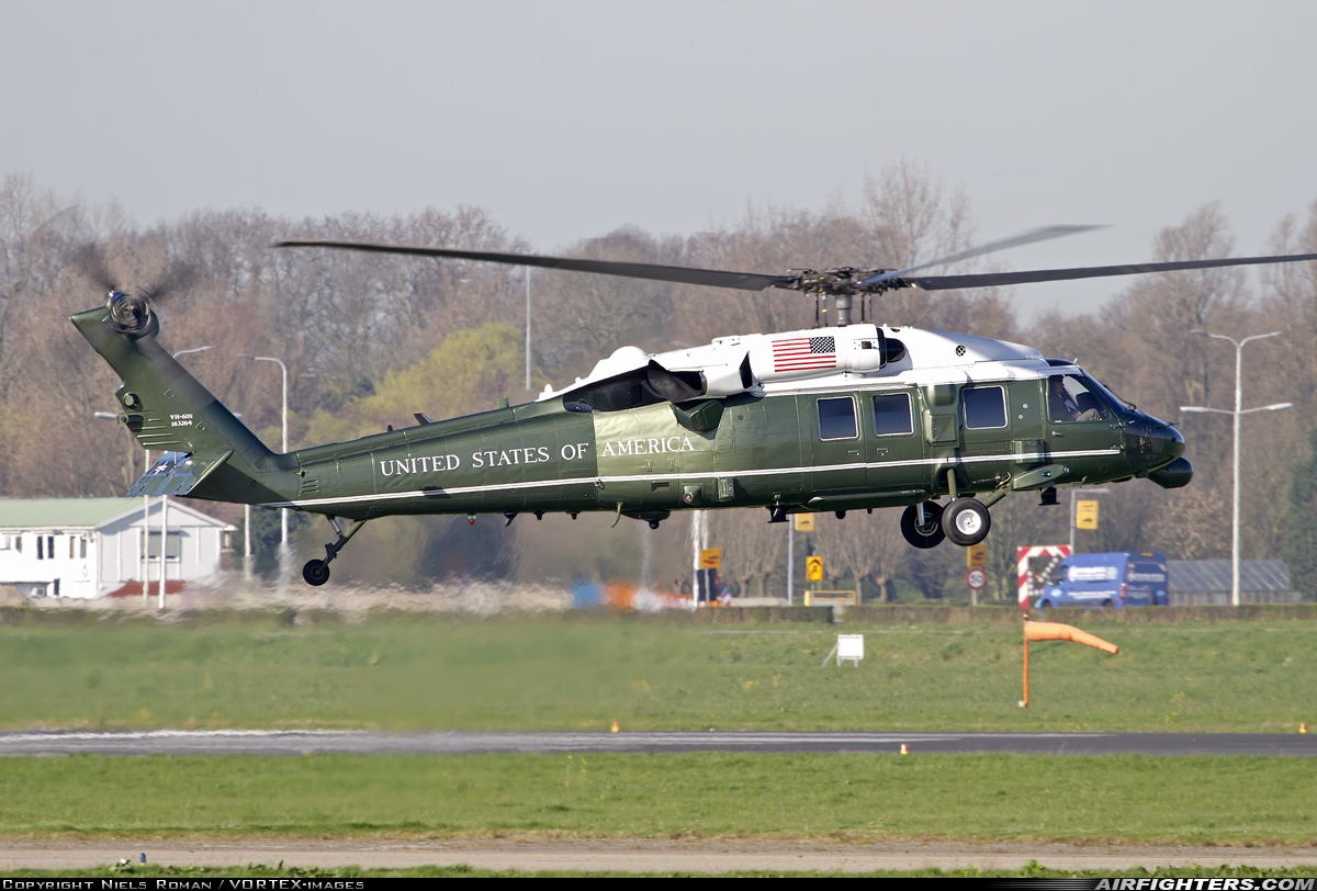 USA - Marines Sikorsky VH-60N Black Hawk 163264 at Rotterdam (- Zestienhoven) (RTM / EHRD), Netherlands