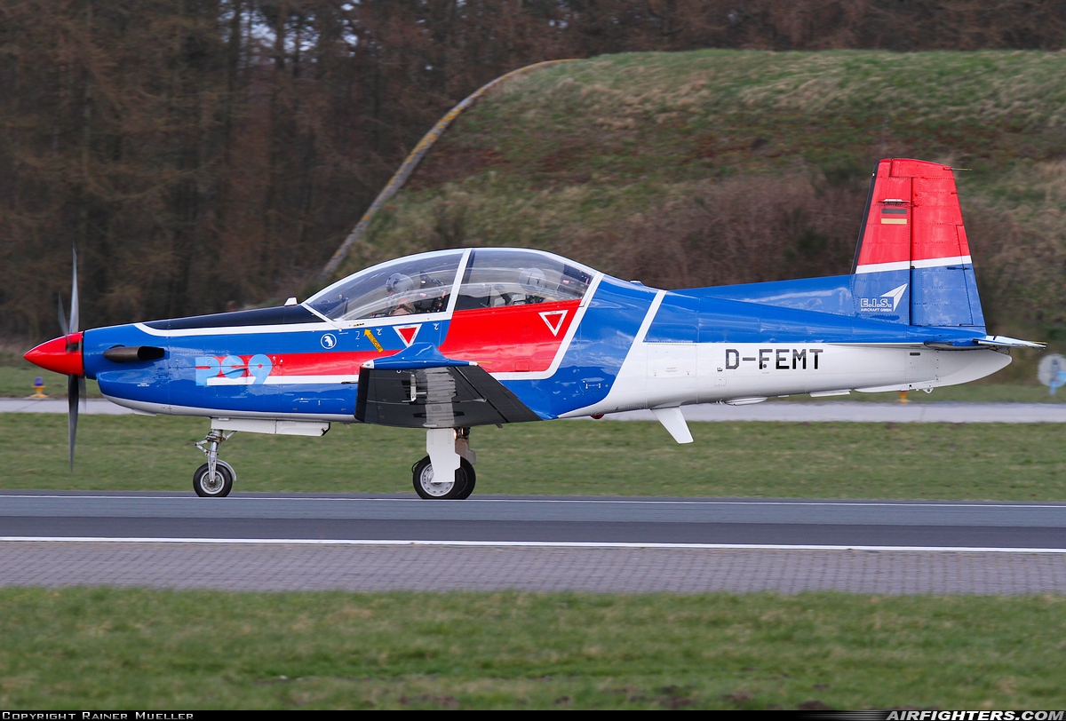 Company Owned - E.I.S. Aircraft GmbH Pilatus PC-9B D-FEMT at Wittmundhafen (Wittmund) (ETNT), Germany