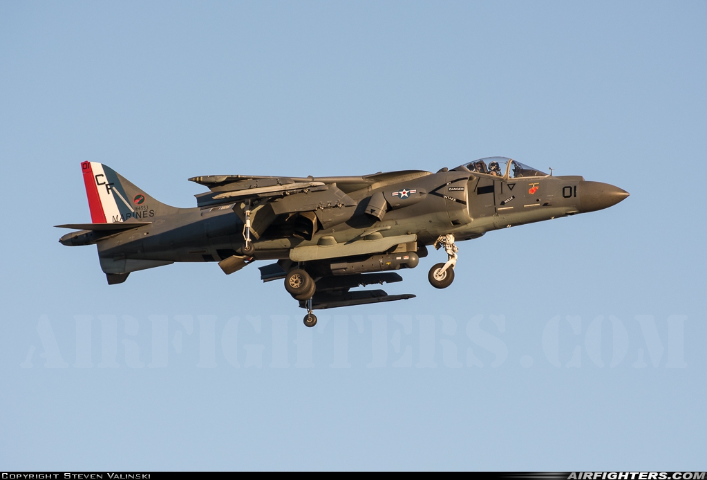 USA - Marines McDonnell Douglas AV-8B+ Harrier ll 164553 at Yuma - MCAS / Int. (NYL / KNYL), USA