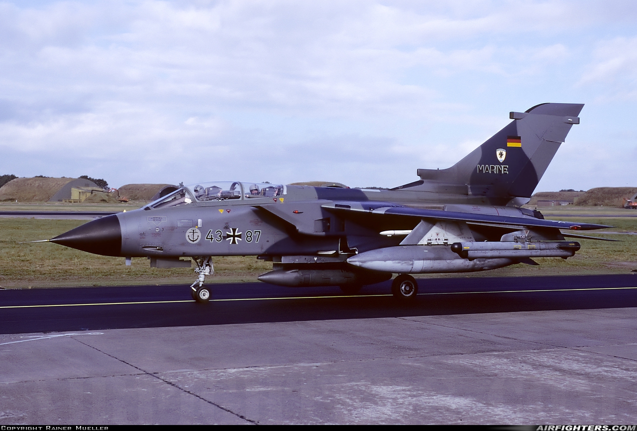 Germany - Air Force Panavia Tornado IDS 43+87 at Eggebek (ETME), Germany