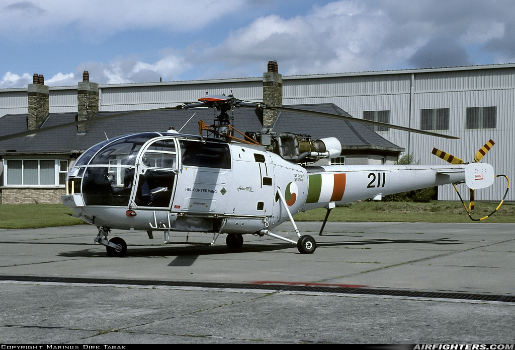 Ireland - Air Force Aerospatiale SA-316B Alouette III 211 at Casement (Baldonnel) (EIME), Ireland