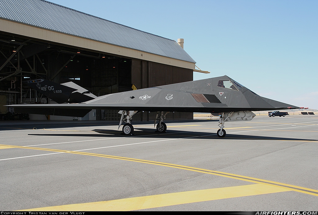 USA - Air Force Lockheed F-117A Nighthawk 86-0839 at Spokane - Fairchild AFB (KSKA), USA