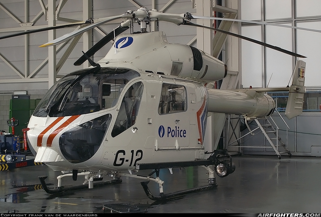 Belgium - Police MD Helicopters MD-902 Explorer G-12 at Brussels - National (Zaventem) / Melsbroek (BRU / EBBR / EBMB), Belgium