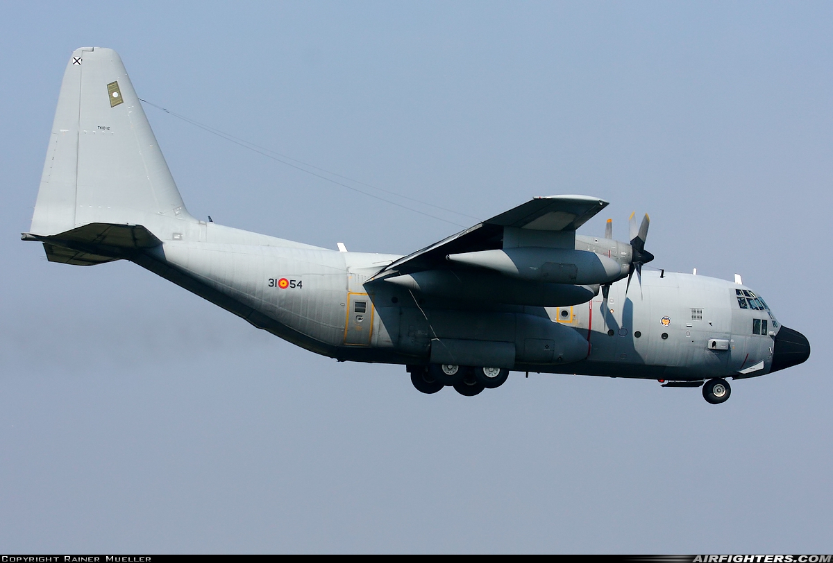 Spain - Air Force Lockheed C-130H Hercules (L-382) TK.10-12 at Leeuwarden (LWR / EHLW), Netherlands