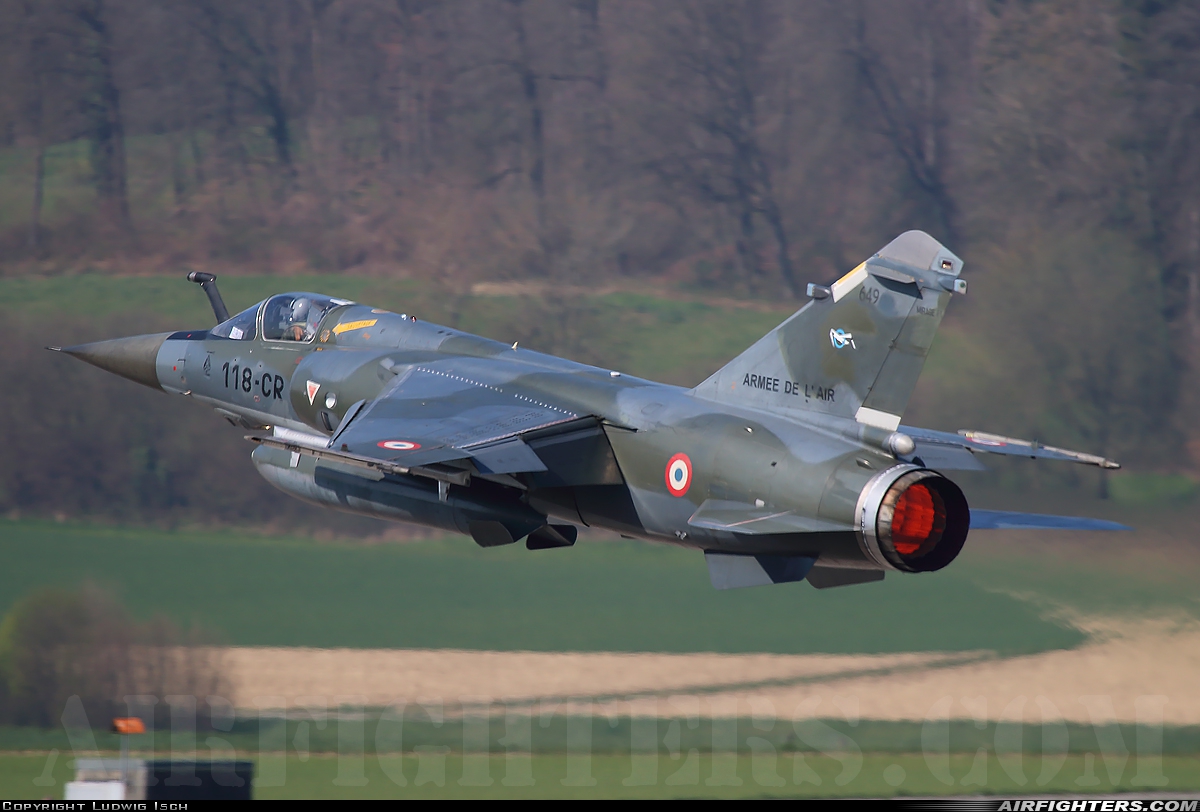 France - Air Force Dassault Mirage F1CR 649 at Payerne (LSMP), Switzerland