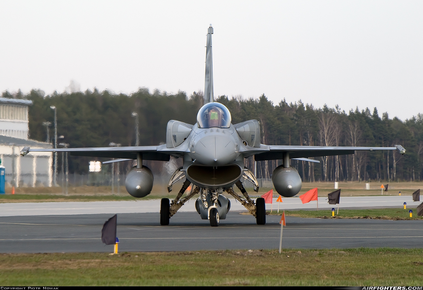 Poland - Air Force General Dynamics F-16C Fighting Falcon 4063 at Lask (EPLK), Poland