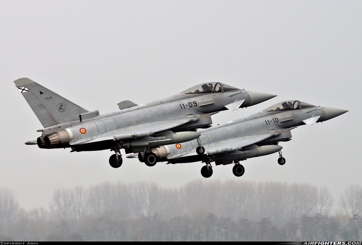 Spain - Air Force Eurofighter C-16 Typhoon (EF-2000S) C.16-30 at Leeuwarden (LWR / EHLW), Netherlands