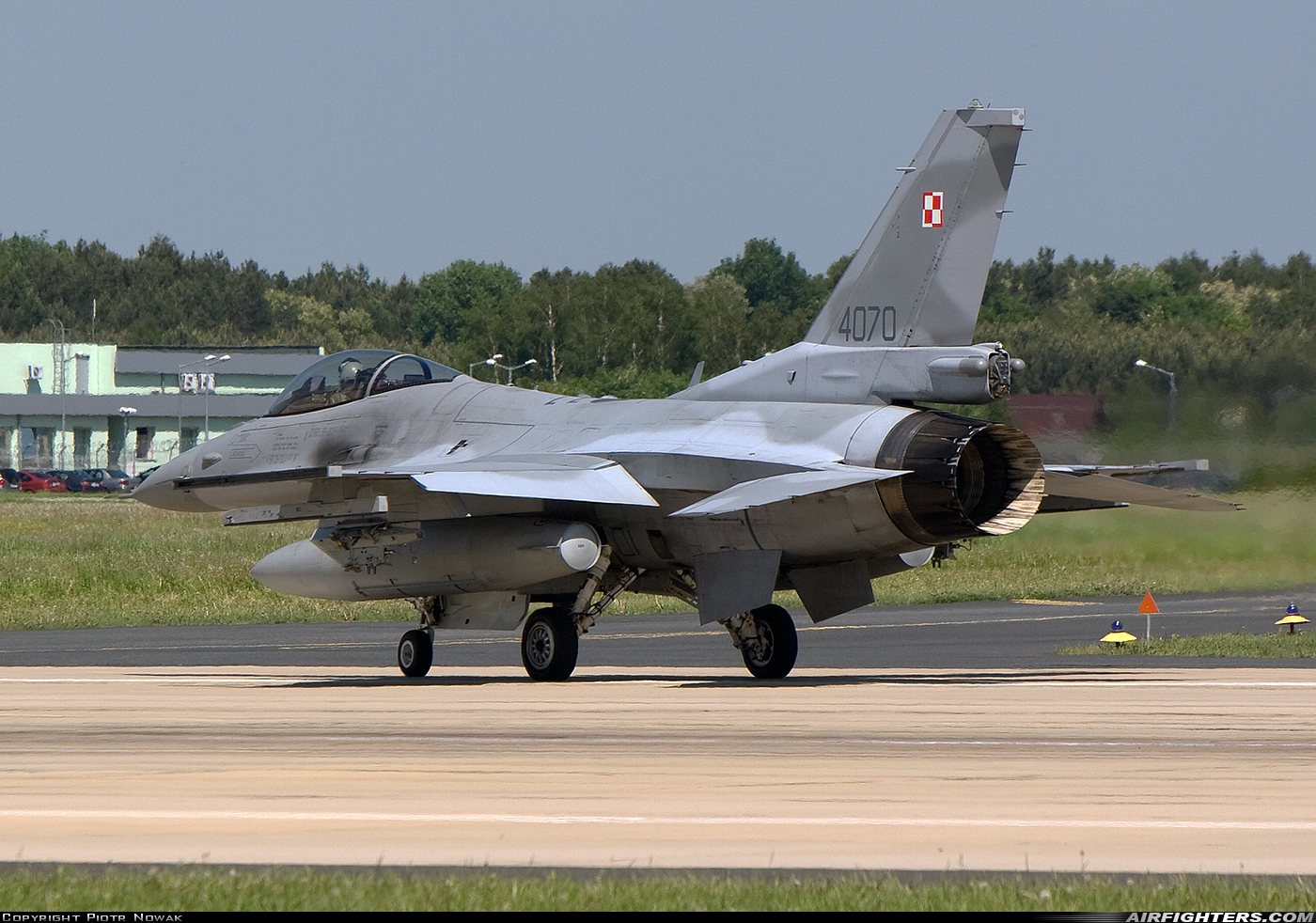 Poland - Air Force General Dynamics F-16C Fighting Falcon 4070 at Lask (EPLK), Poland