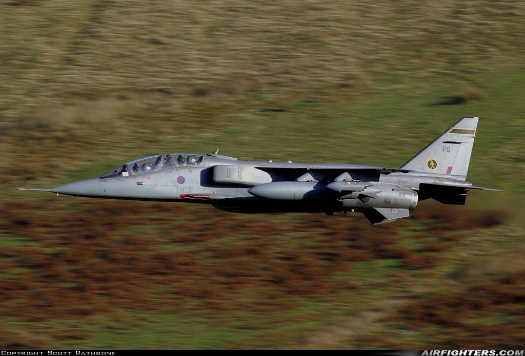 UK - Air Force Sepecat Jaguar T4 XX841 at Off-Airport - Cumbria, UK