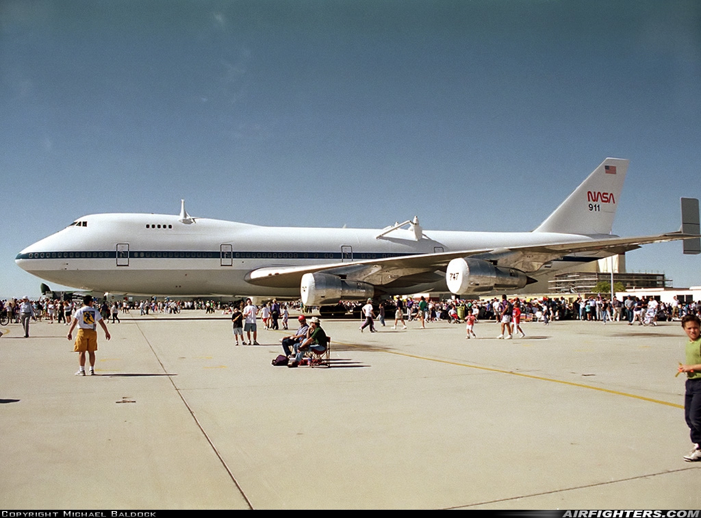USA - NASA Boeing 747SR-46(SCA) N911NA at Edwards - AFB (EDW / KEDW), USA