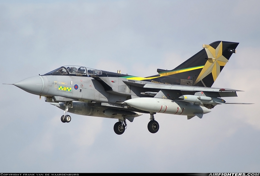 UK - Air Force Panavia Tornado GR4 ZA564 at Florennes (EBFS), Belgium