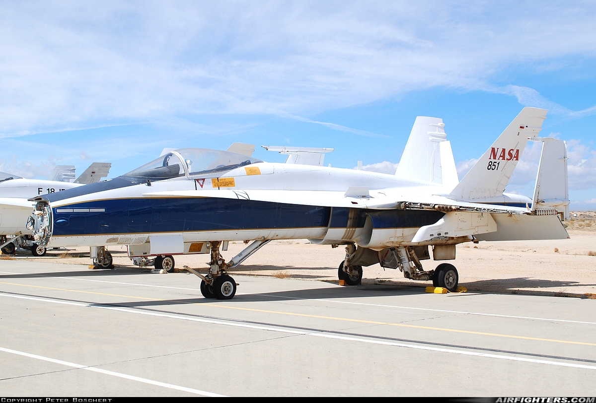 USA - NASA McDonnell Douglas F/A-18A Hornet N851NA at Edwards - AFB (EDW / KEDW), USA