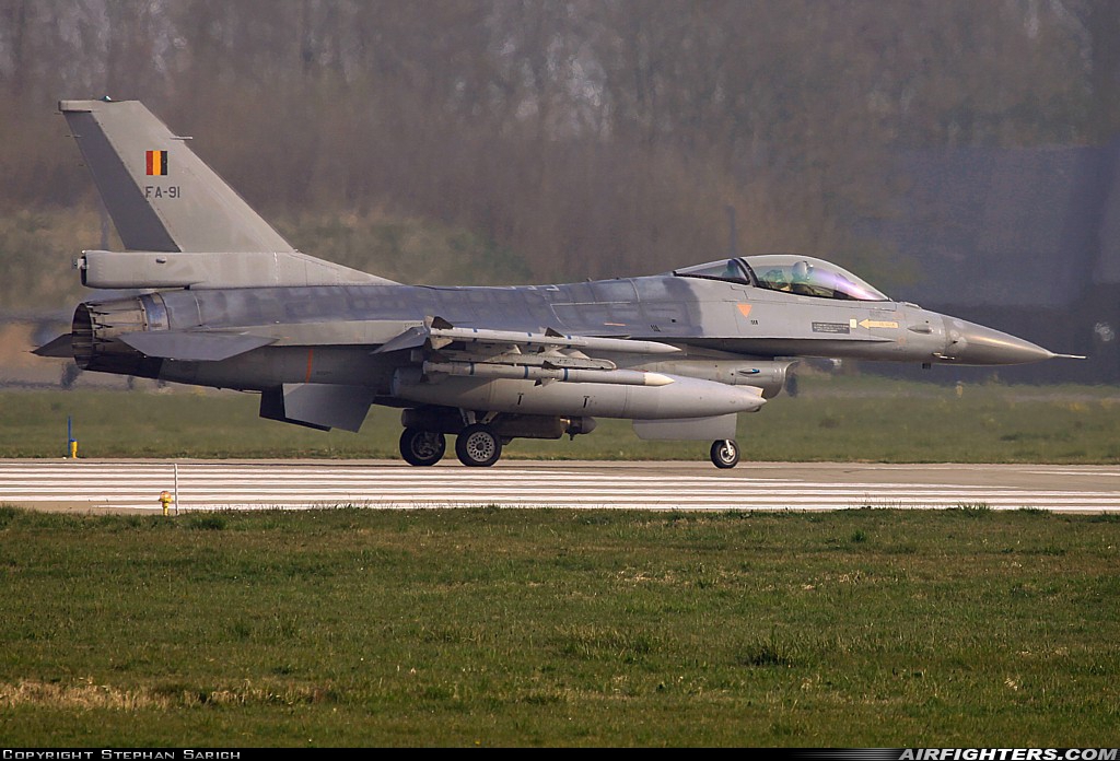 Belgium - Air Force General Dynamics F-16AM Fighting Falcon FA-71 at Leeuwarden (LWR / EHLW), Netherlands