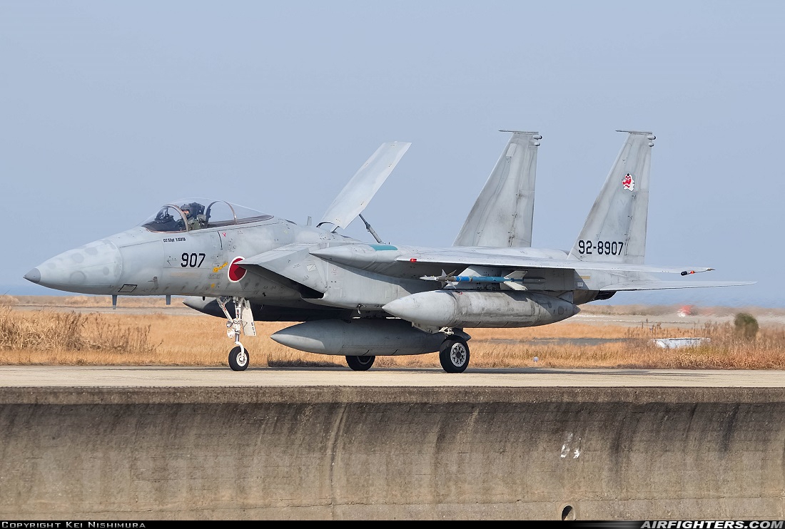 Japan - Air Force McDonnell Douglas F-15J Eagle 92-8907 at Tsuiki (RJFZ), Japan