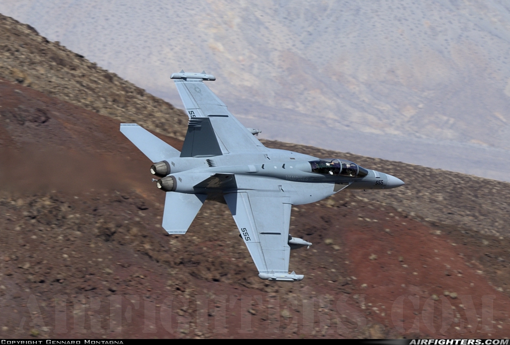 USA - Navy Boeing EA-18G Growler 168771 at Off-Airport - Rainbow Canyon area, USA