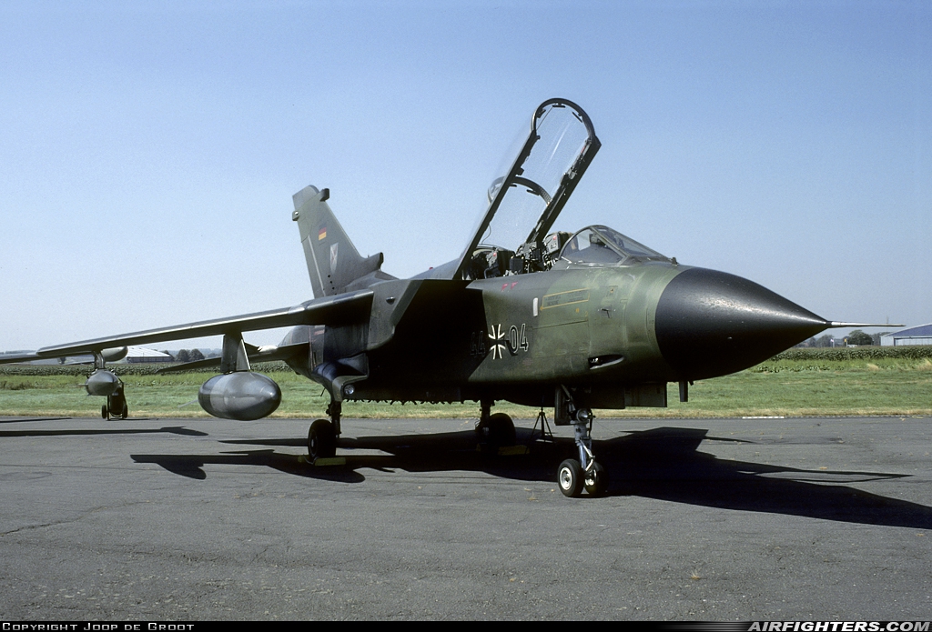 Germany - Air Force Panavia Tornado IDS 44+04 at Chievres (EBCV), Belgium