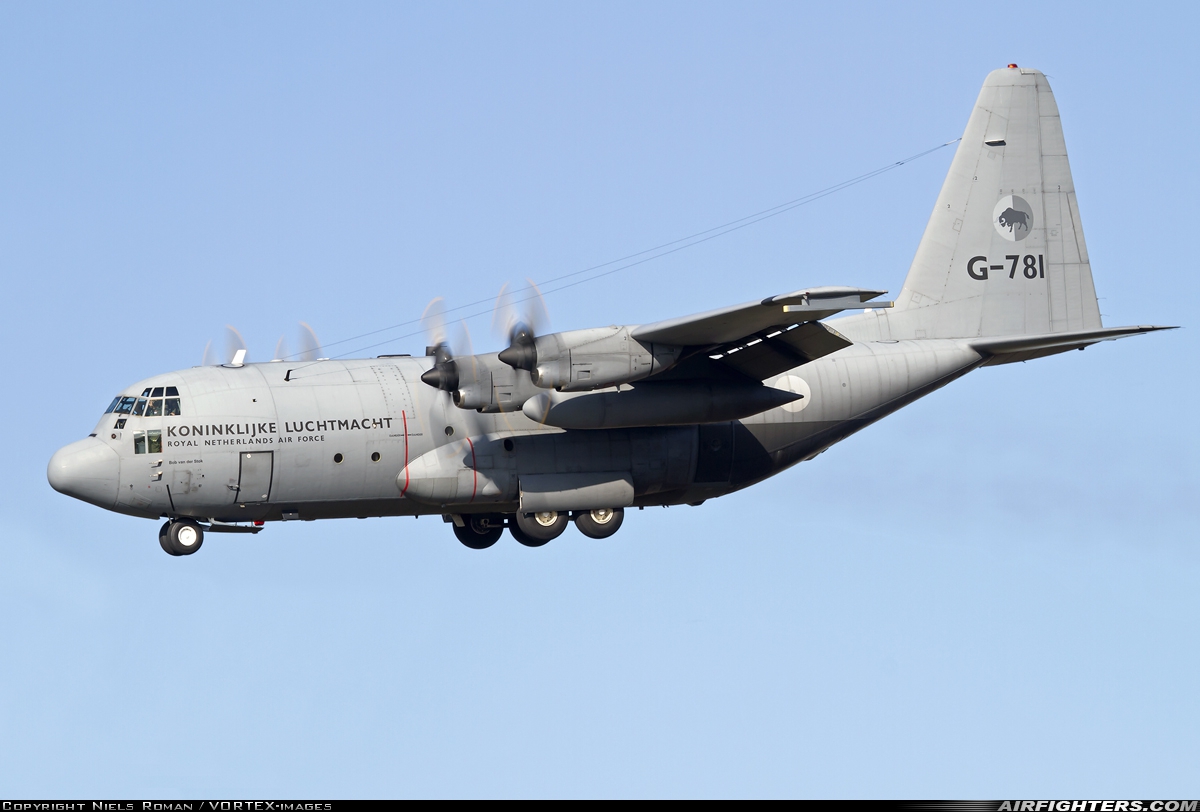 Netherlands - Air Force Lockheed C-130H Hercules (L-382) G-781 at Uden - Volkel (UDE / EHVK), Netherlands