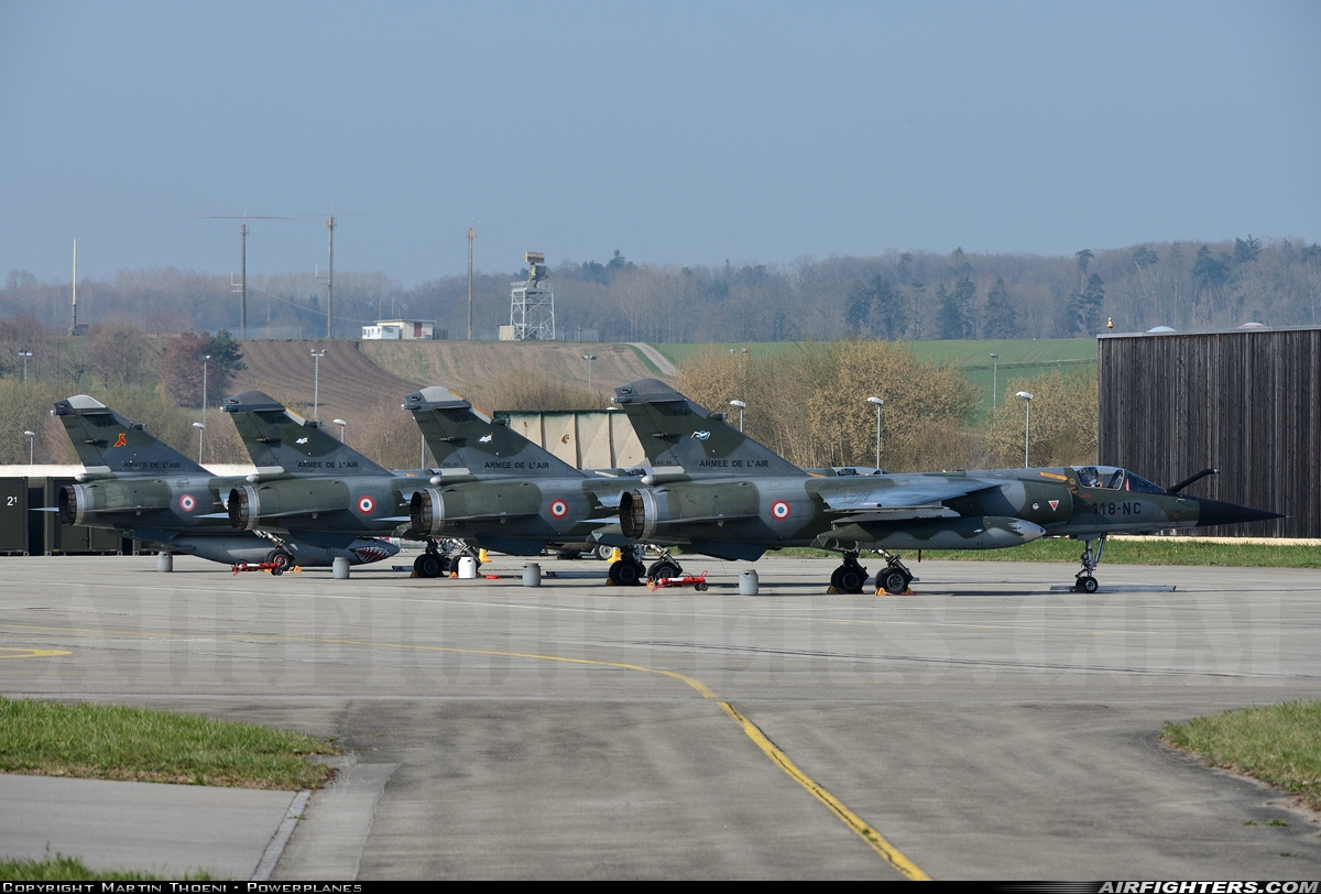 France - Air Force Dassault Mirage F1CR 654 at Payerne (LSMP), Switzerland