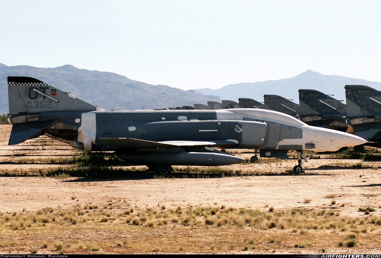 USA - Air Force McDonnell Douglas RF-4C Phantom II 69-0362 at Tucson - Davis-Monthan AFB (DMA / KDMA), USA
