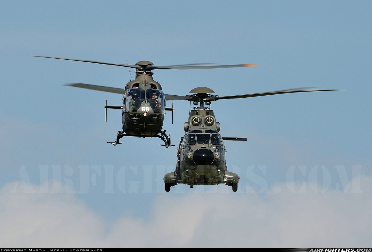 Switzerland - Air Force Eurocopter TH05 (EC-635P2+) T-368 at Grenchen (LSZG), Switzerland