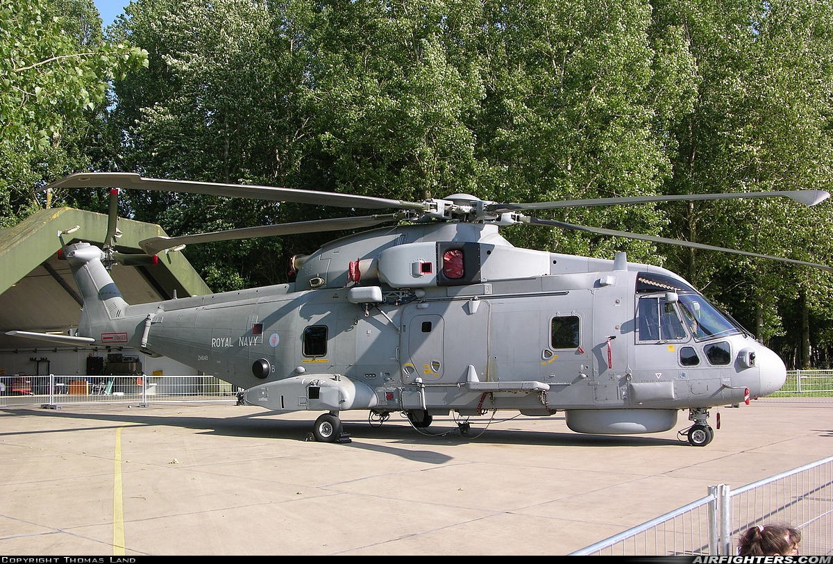 UK - Navy AgustaWestland Merlin HM1 (Mk111) ZH848 at Leeuwarden (LWR / EHLW), Netherlands