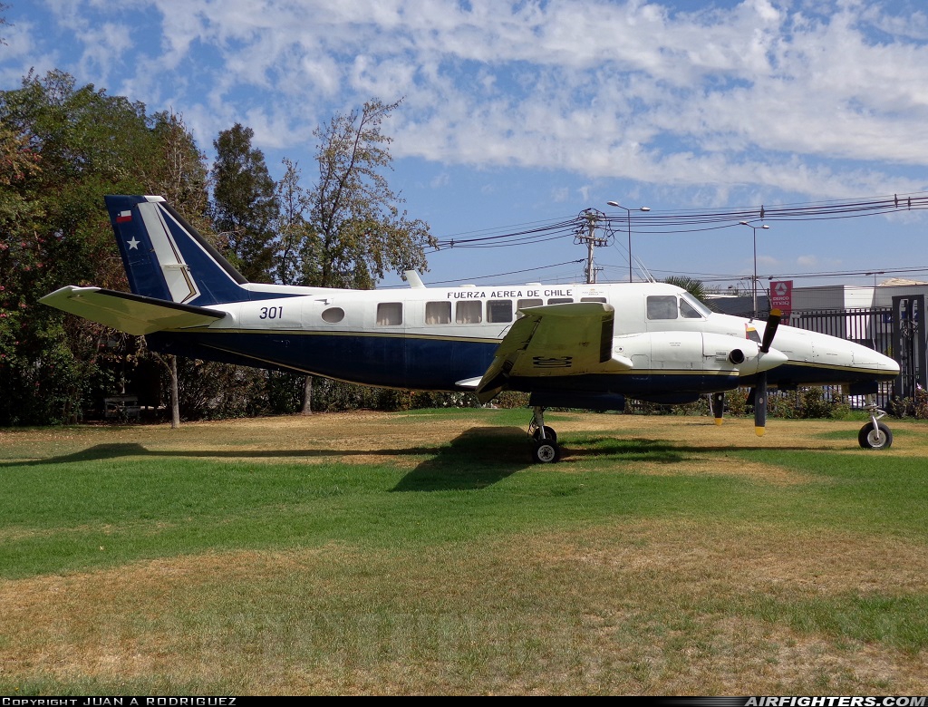 Chile - Air Force Beech 99A Airliner 301 at Santiago - Los Cerrillos (ULC / SCTI), Chile