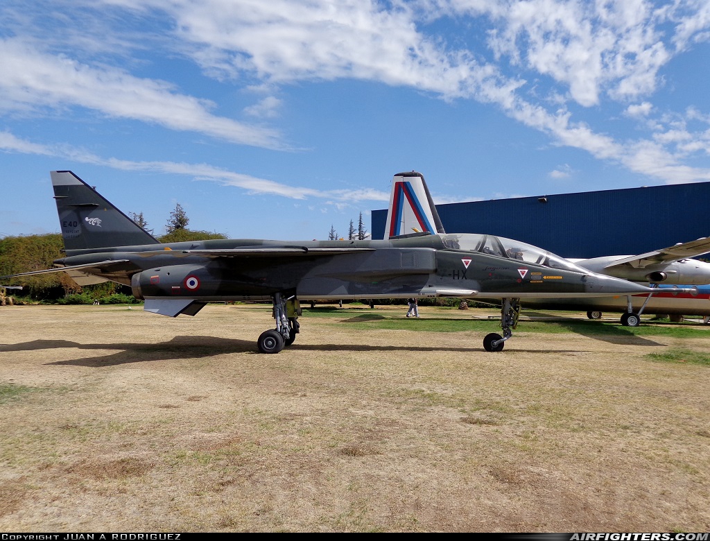 France - Air Force Sepecat Jaguar E E40 at Santiago - Los Cerrillos (ULC / SCTI), Chile