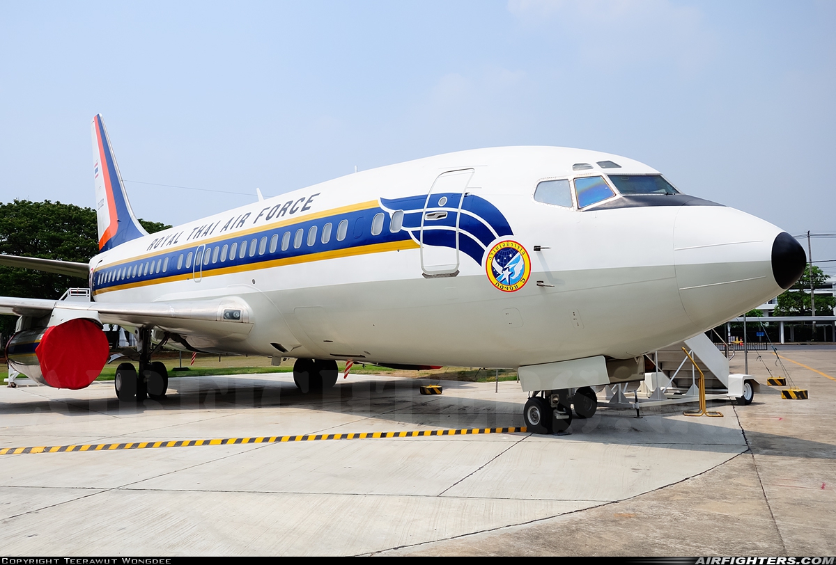 Thailand - Air Force Boeing 737-2Z6/Adv L11-1/26 at Bangkok - Int. (Don Muang) (DMK / VTBD), Thailand