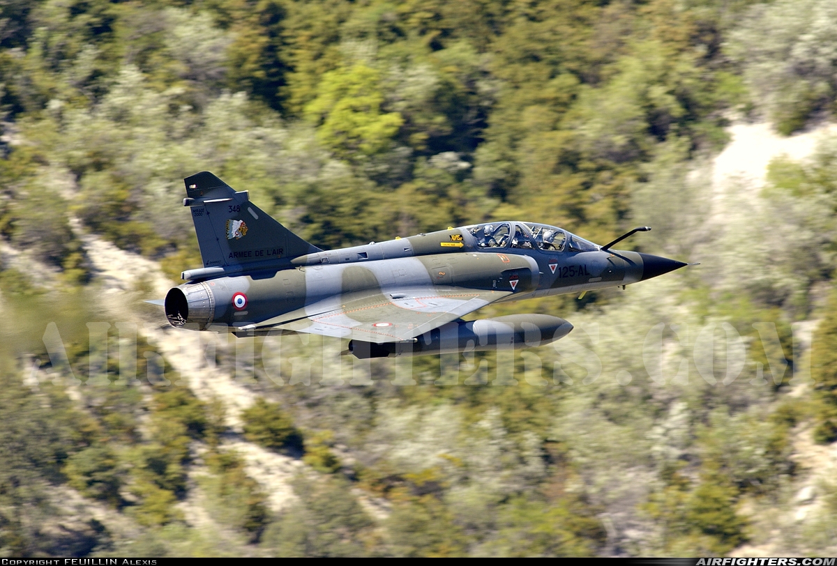 France - Air Force Dassault Mirage 2000N 348 at Off-Airport - Puy de Dome, France