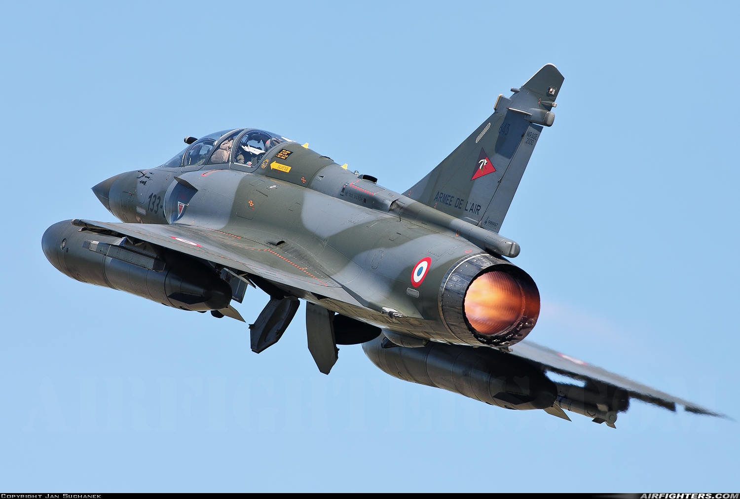 France - Air Force Dassault Mirage 2000D 643 at Nancy - Ochey (LFSO), France