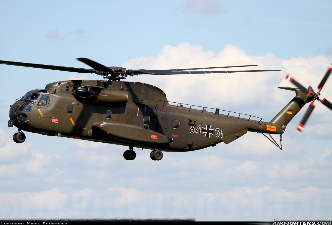 Germany - Army Sikorsky CH-53GA (S-65) 84+31 at Buckeburg (- Achum) (ETHB), Germany