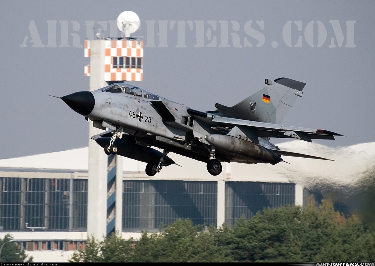 Germany - Air Force Panavia Tornado ECR 46+28 at Ingolstadt - Manching (ETSI), Germany