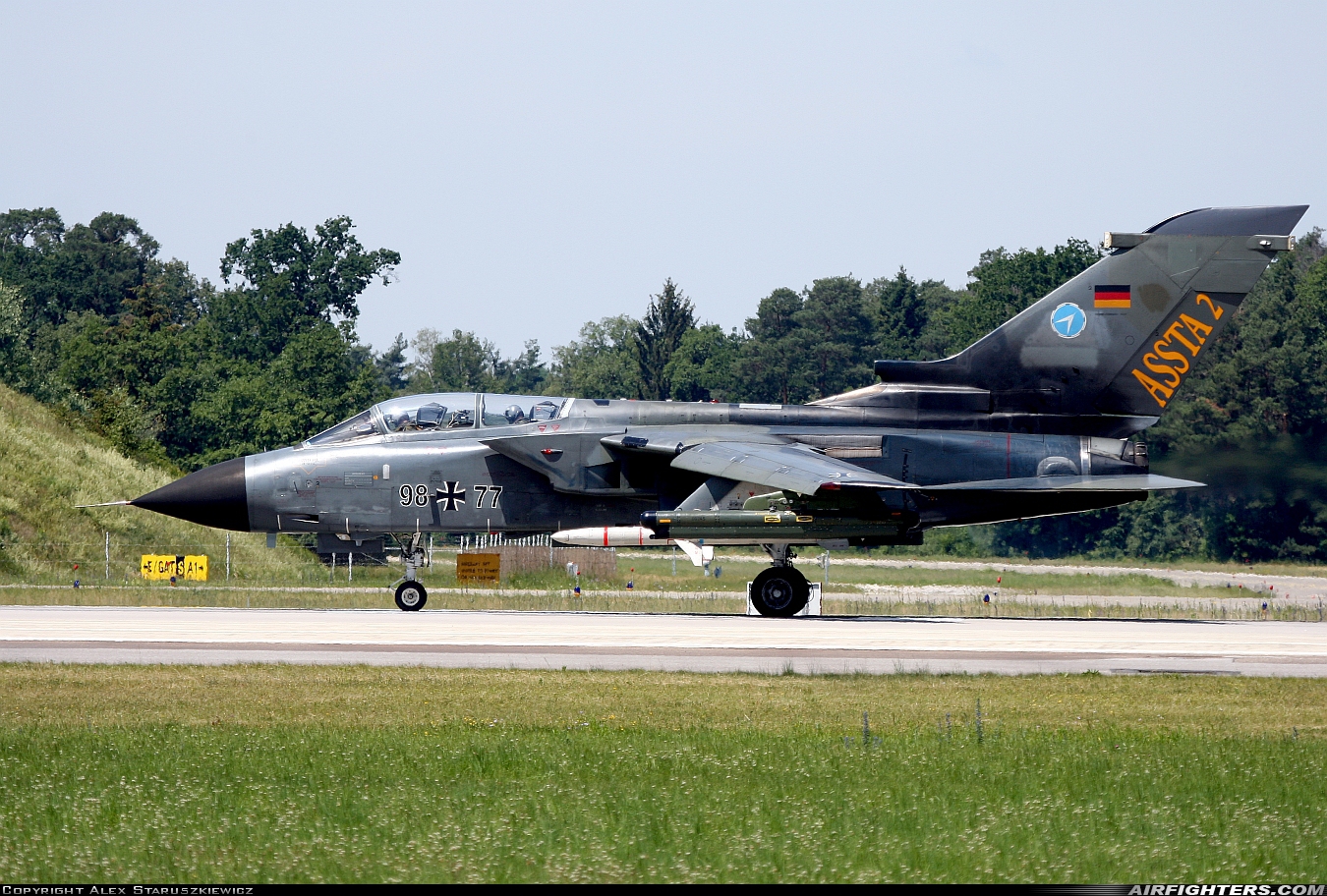 Germany - Air Force Panavia Tornado IDS 98+77 at Ingolstadt - Manching (ETSI), Germany