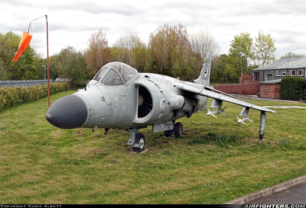 UK - Navy British Aerospace Sea Harrier FA.2 ZE691 at Off-Airport - Winsford, UK