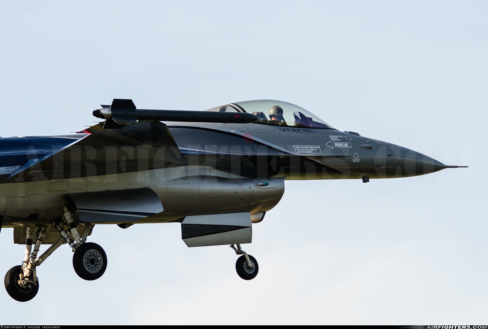 Belgium - Air Force General Dynamics F-16AM Fighting Falcon FA-84 at Cognac - Chateaubernard (CNG / LFBG), France