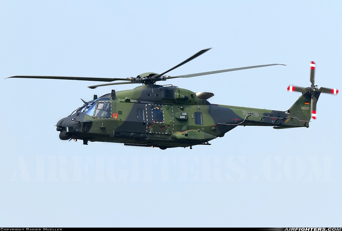 Germany - Army NHI NH-90TTH 78+20 at Buckeburg (- Achum) (ETHB), Germany