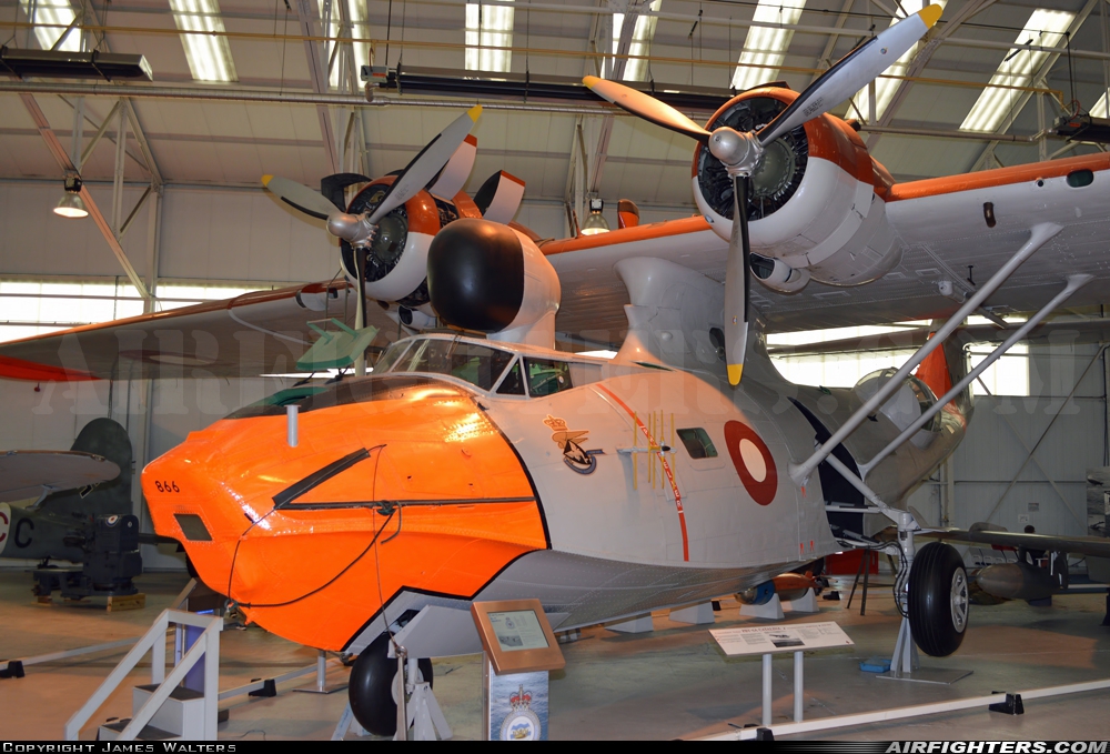 Denmark - Air Force Consolidated PBY-6A Catalina L-866 at Cosford (EGWC), UK