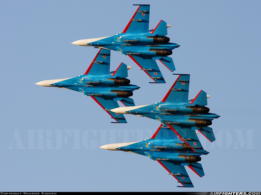 Russia - Air Force Sukhoi Su-27S 12 BLUE at Kecskemet (LHKE), Hungary
