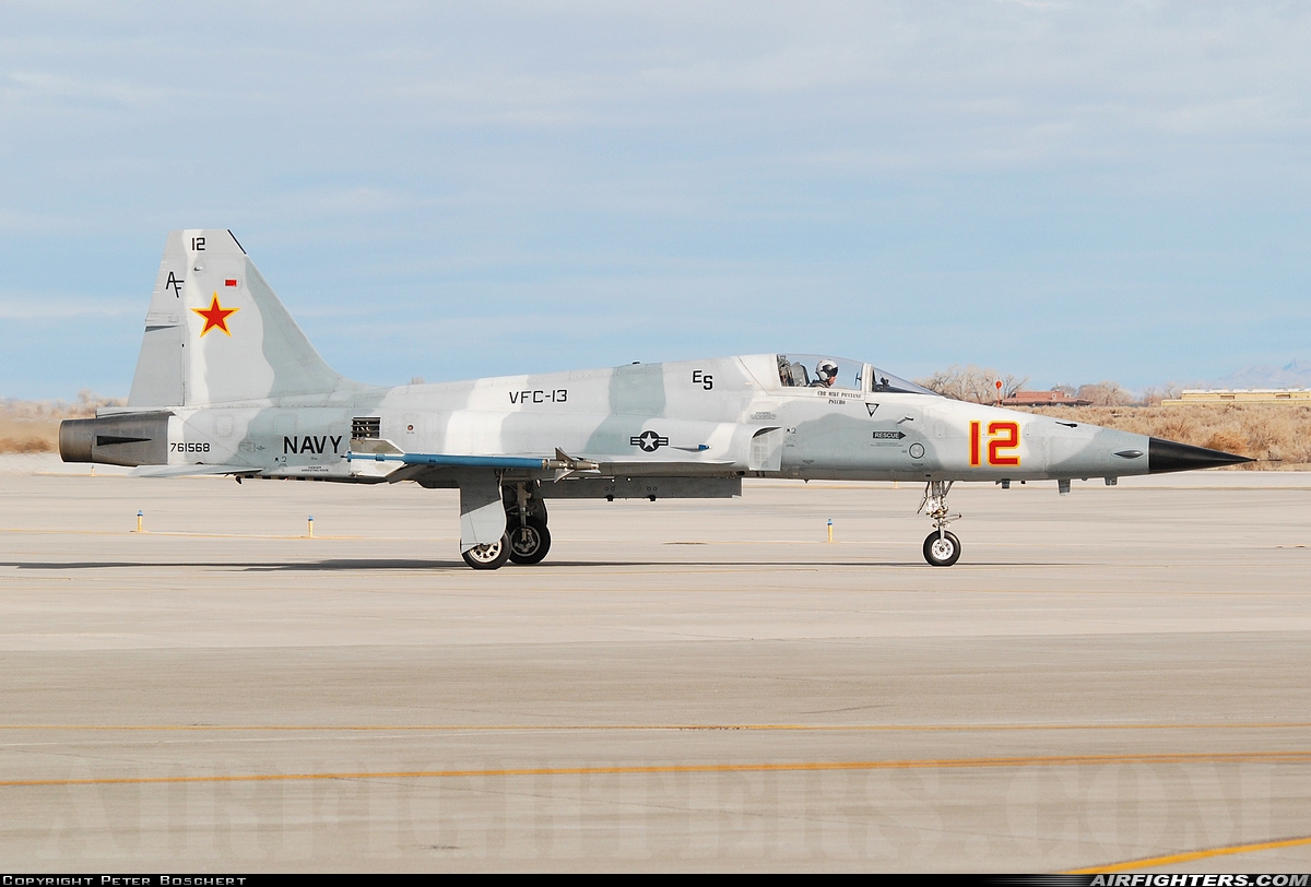 USA - Navy Northrop F-5N Tiger II 761568 at Fallon - Fallon NAS (NFL / KNFL), USA