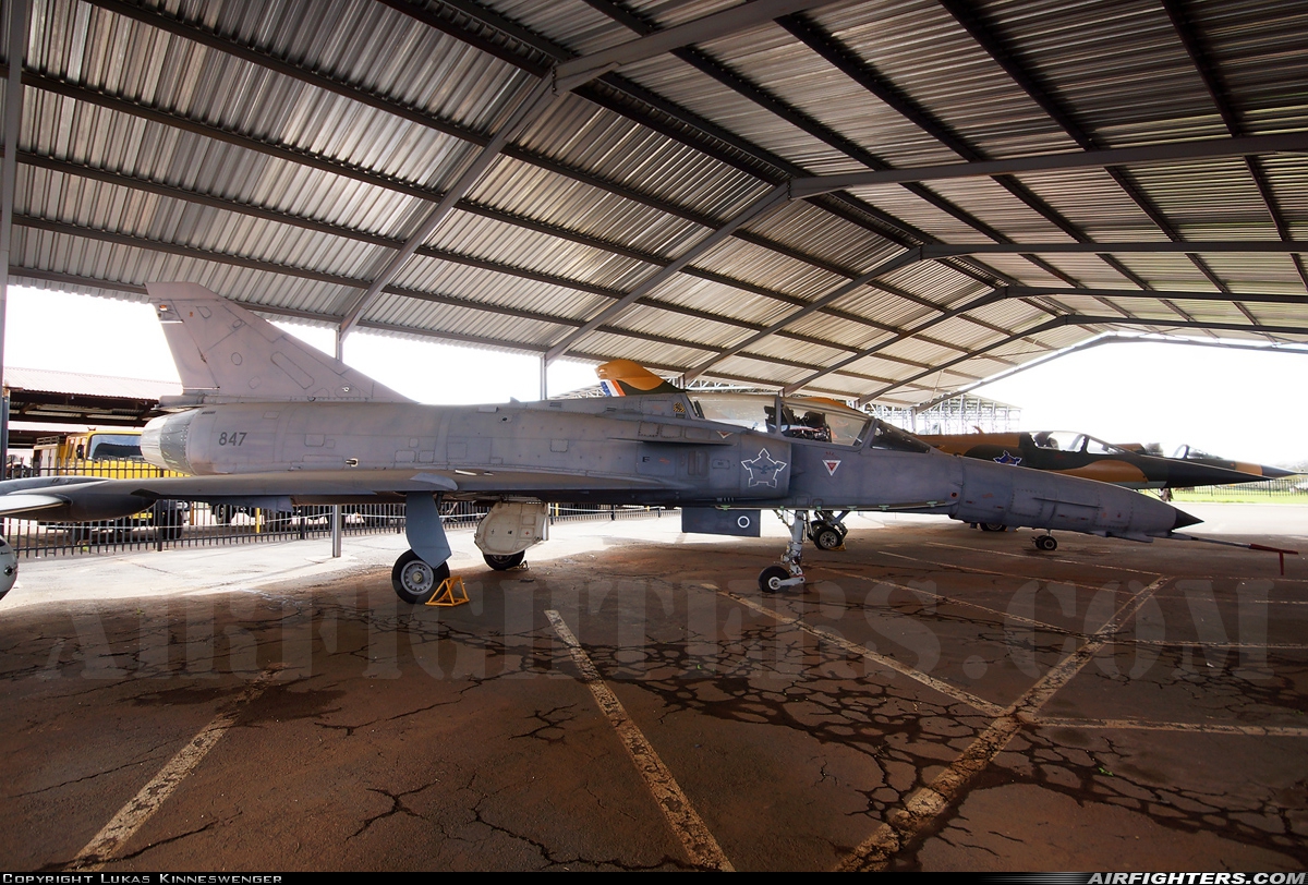 South Africa - Air Force Atlas Cheetah D2 847 at Swartkop (FASK), South Africa