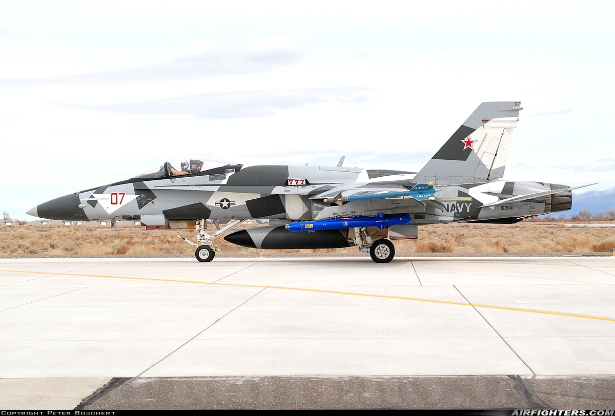 USA - Navy McDonnell Douglas F/A-18A+ Hornet 162841 at Fallon - Fallon NAS (NFL / KNFL), USA