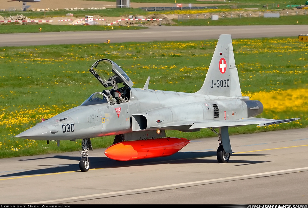 Switzerland - Air Force Northrop F-5E Tiger II J-3030 at Payerne (LSMP), Switzerland