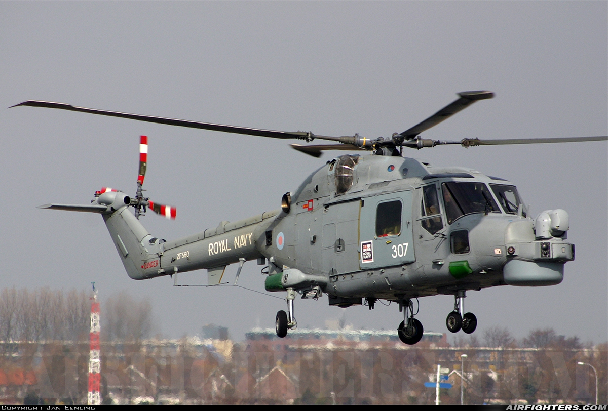 UK - Navy Westland WG-13 Lynx HMA8SRU ZF560 at Den Helder - De Kooy (DHR / EHKD), Netherlands