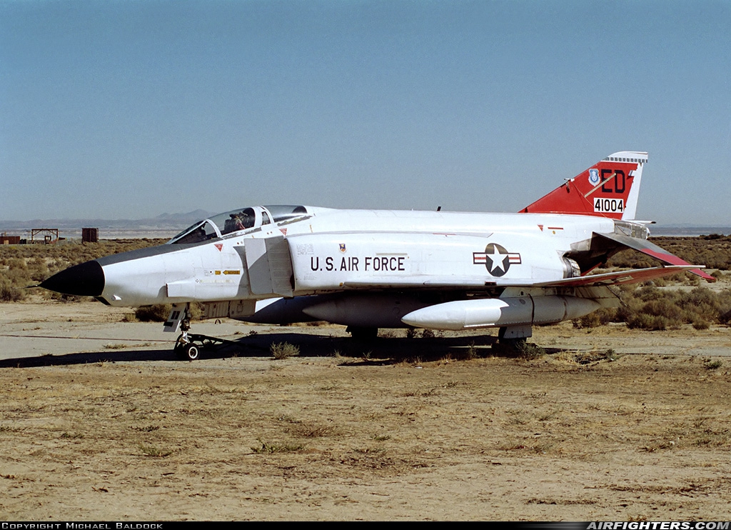 USA - Air Force McDonnell Douglas NRF-4C Phantom II 64-1004 at Edwards - AFB (EDW / KEDW), USA
