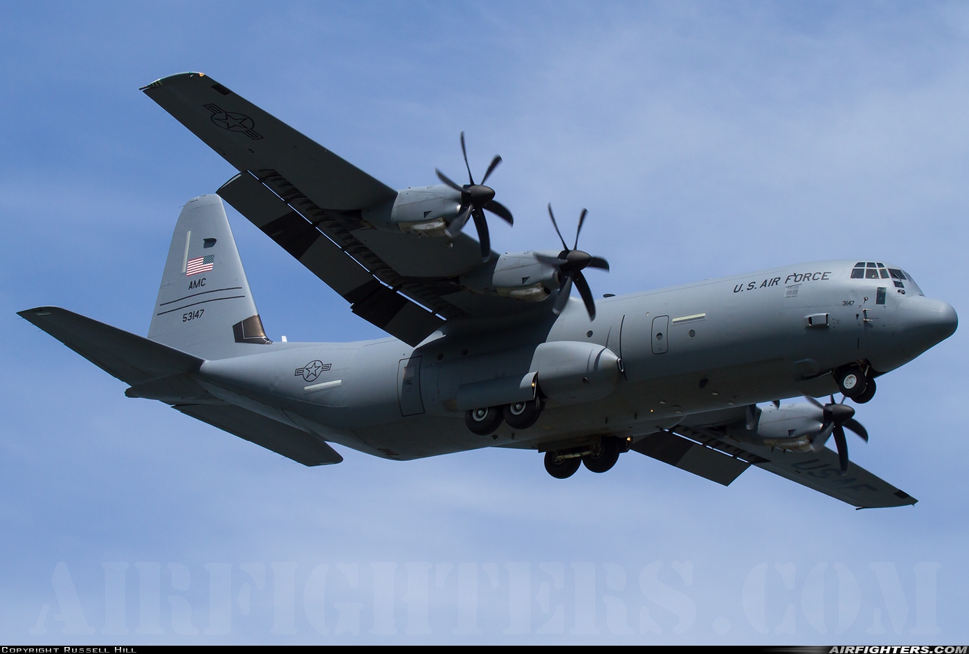 USA - Air Force Lockheed Martin C-130J-30 Hercules (L-382) 05-3147 at Portland - Int. (PDX / KPDX), USA