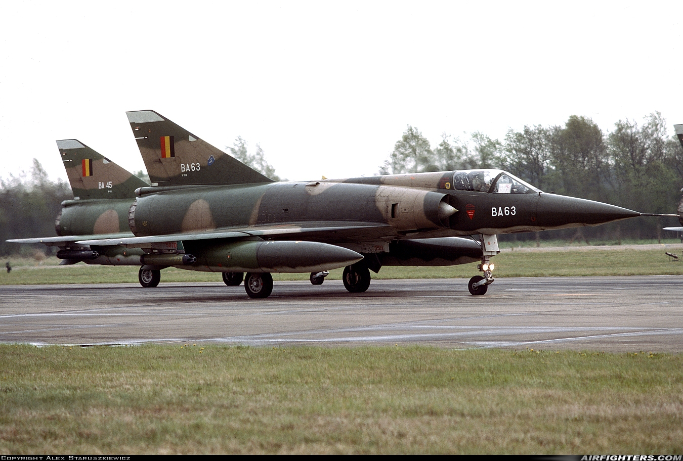 Belgium - Air Force Dassault Mirage 5BA BA63 at Enschede - Twenthe (ENS / EHTW), Netherlands