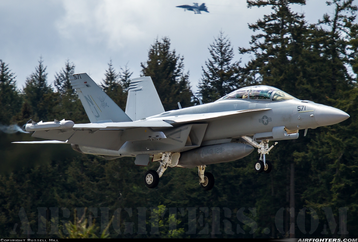USA - Navy Boeing EA-18G Growler 168371 at Coupeville - NOLF Coupeville (NRA / KNRA), USA