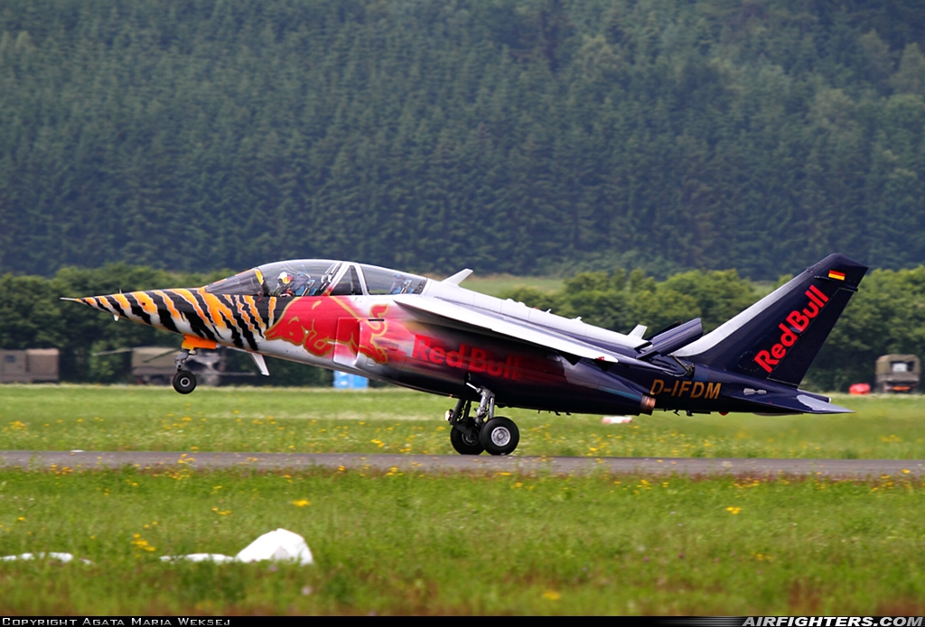 Private - Red Bull Dassault/Dornier Alpha Jet A D-IFDM at Zeltweg (LOXZ), Austria