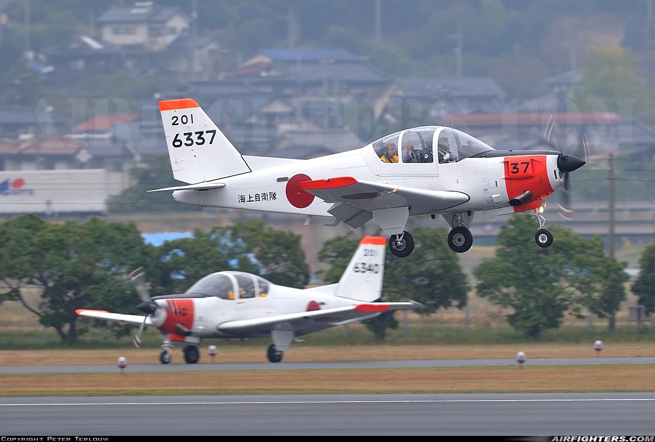 Japan - Navy Fuji T-5 6337 at Hofu (RJOF), Japan