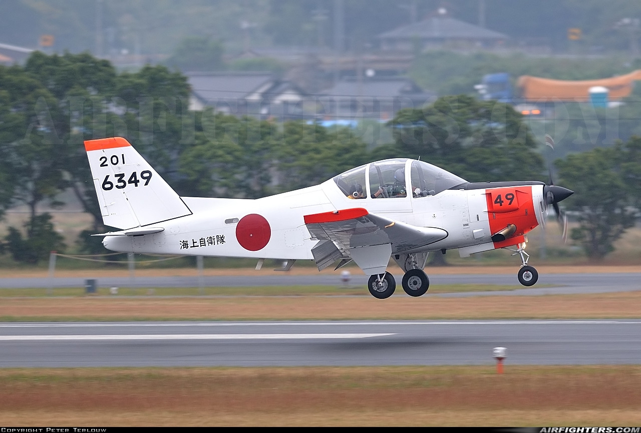 Japan - Navy Fuji T-5 6349 at Hofu (RJOF), Japan